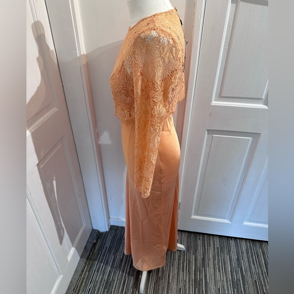 GUESS Marciano size XS 2in 1 peach maxi dress - Picture 6 of 16